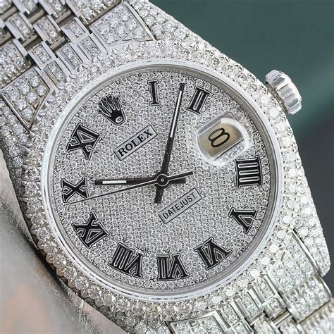 Iced Out Watches with Real Diamonds 